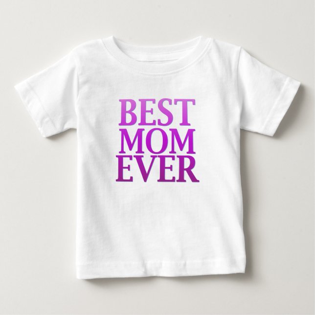 Pour Bébé Meilleure maman t-shirt de jour mère (Devant)