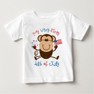 Pour Bébé Mon 1er T-shirt enfant singe de la 4e génération