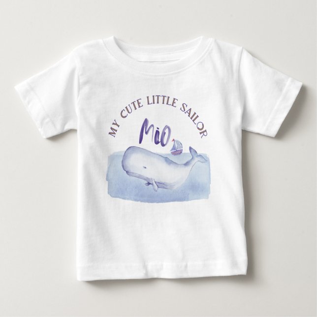 Pour Bébé Mon mignon T-shirt Petit Sailor Toddler (Devant)