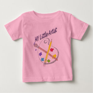 Pour Bébé Mon petit T-shirt de nourrisson d'artiste