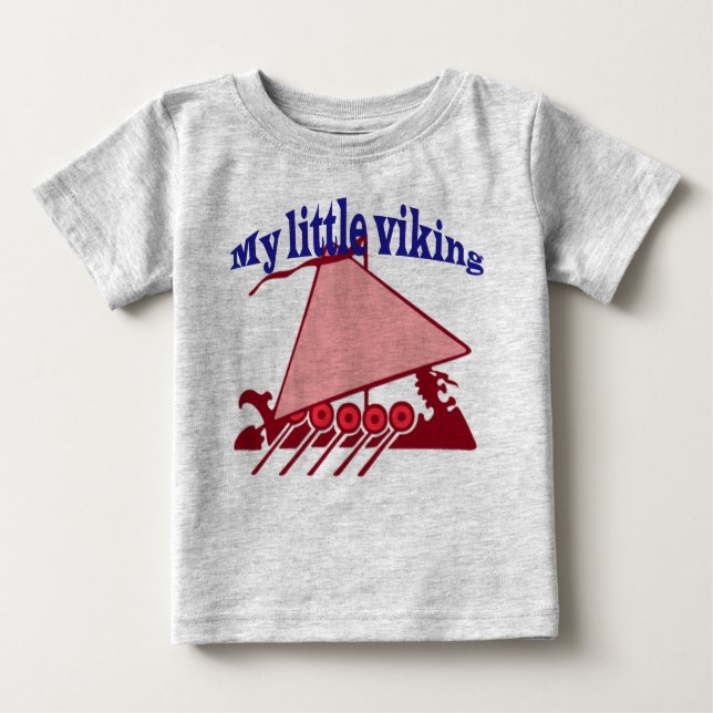 Pour Bébé Mon petit T-shirt de Viking (Devant)