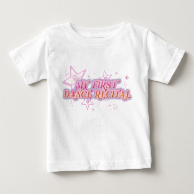 Pour Bébé Mon premier considérant de danse T-shirt (Devant)