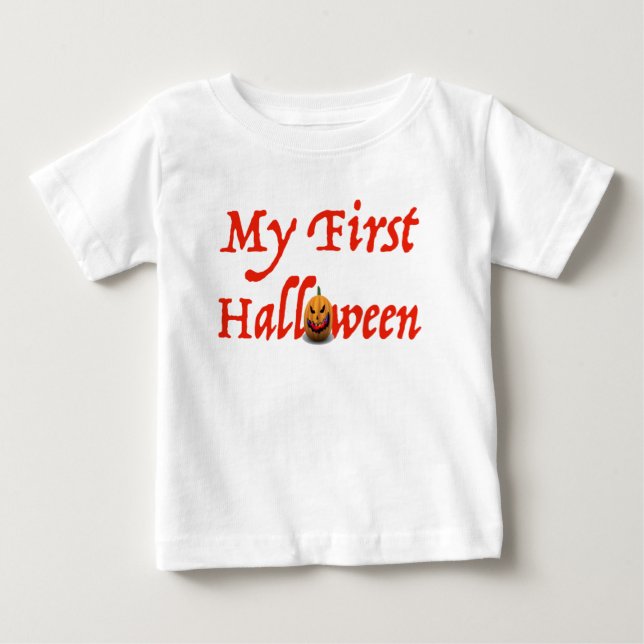 Pour Bébé mon premier halloween t-shirt halloween enfant (Devant)