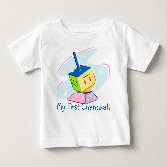 Pour Bébé Mon premier T-shirt Chanukah (Devant)