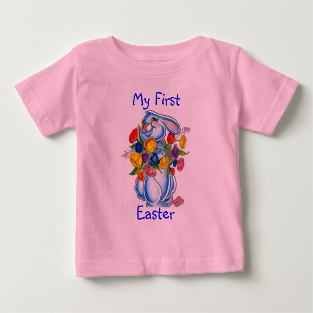 Pour Bébé Mon premier T-shirt de Pâques (Devant)