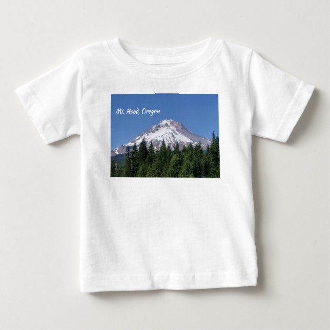 Pour Bébé Mt. Hood Ski Bowl Baby T-Shirt (Devant)