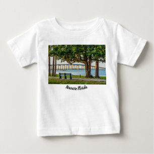 Pour Bébé Navarre Park Banc et Bridge Baby Toddler T-shirt