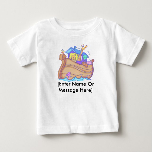 Pour Bébé Noahs Ark T-Shirt (Devant)