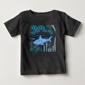 Pour Bébé Ocean Animals, Toddler, T-shirt jersey fin moderne