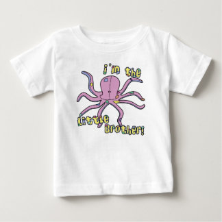 Pour Bébé Octopus Je suis le Petit Frère T-Shirt