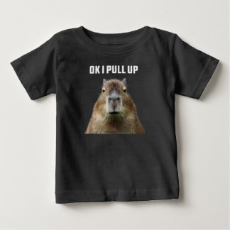 Pour Bébé Ok I Pull Up Capybara T-Shirt
