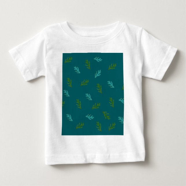 Pour Bébé Parfum de Noël d'un T-shirt forestier (Devant)