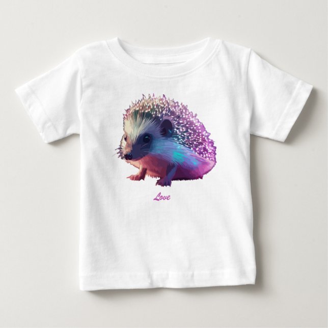 Pour Bébé Pearl le T-shirt Hérisson (Devant)