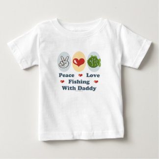 Pour Bébé Pêche d'amour de paix avec le T-shirt de