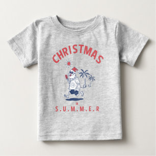 Pour Bébé Père Noël AMUSANTE EN T-shirt JUILLET