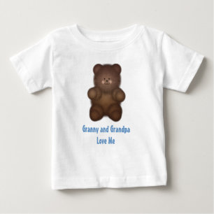 Pour Bébé Personnalisé : T-shirt bouclé d'ours