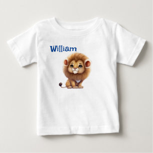 Pour Bébé Personnaliser Baby Lion Baby T-shirt