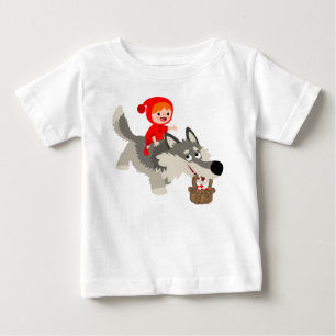 Pour Bébé Petit Chaperon Rouge Et T-shirt Wolf Baby