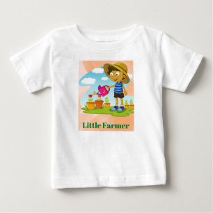 Pour Bébé Petit Fermier Baby Fine Jersey T-Shirt