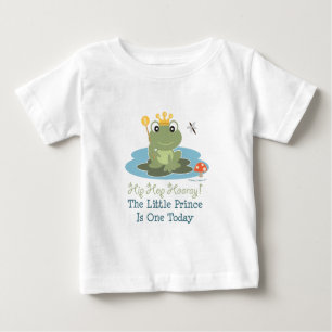 Pour Bébé Petit Prince Frog 1er Anniversaire Garçon T-shirt