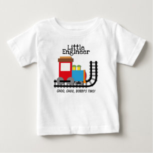 Pour Bébé Petit T-shirt de coutume d'ingénieur