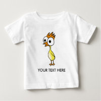Petit T-shirt de nourrisson de poussin