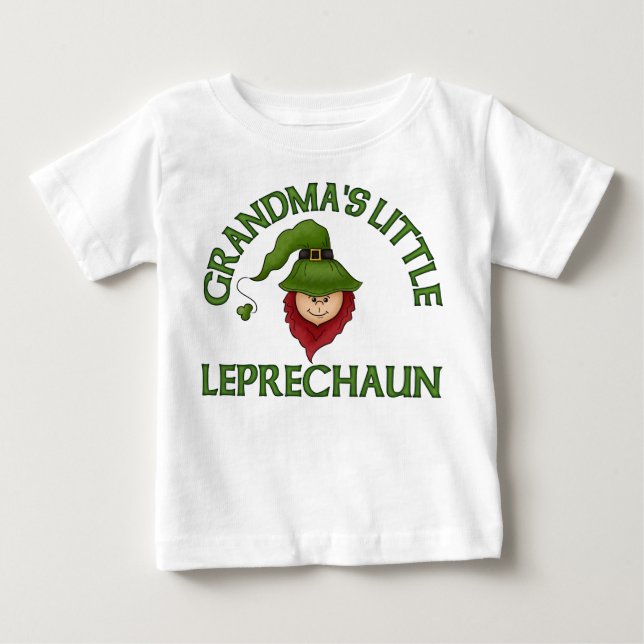 Pour Bébé Petit T-shirt du lutin de la grand-maman (Devant)