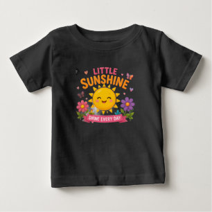 Pour Bébé Petit T-Shirt Enfant Little Sunshine