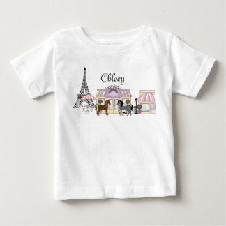 Pour Bébé Petits poneys personnalisés T-shirt Cheval Paris
