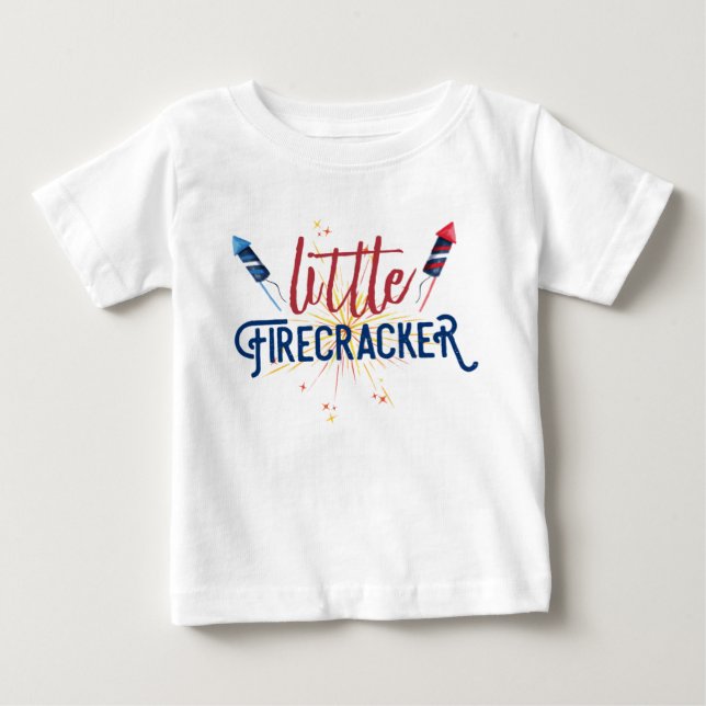 Pour Bébé Peu de T-shirt de pétard (Devant)