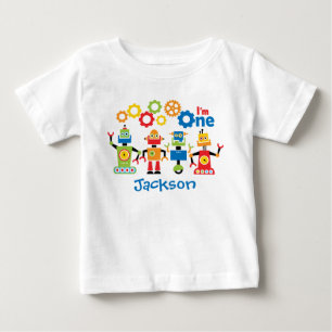 Pour Bébé Premier T-shirt d'anniversaire personnalisé par