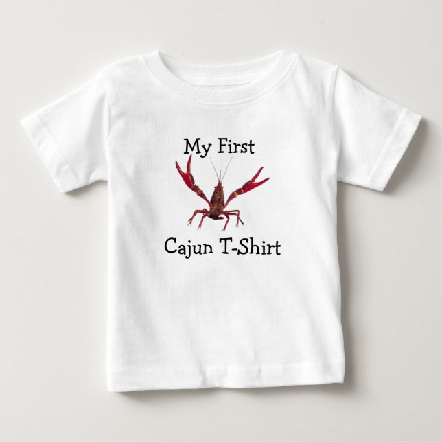 Pour Bébé Premier T-shirt de Cajun (Devant)
