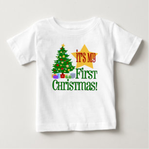 Pour Bébé Premier T-shirt de Noël de Babys