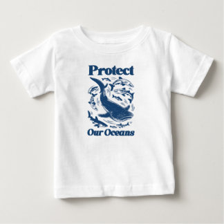 Pour Bébé Protéger notre T-shirt Océan