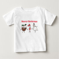 Pudding de Noël, Snowman et T-shirt Sucre de canne