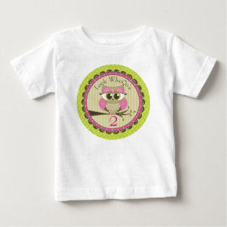 Pour Bébé Regardez Qui Chouette T-shirt d'anniversaire