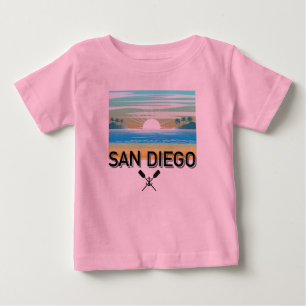 Pour Bébé San Diego Design - T-shirt Baby Fine Jersey