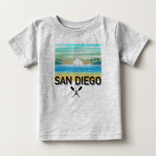 Pour Bébé San Diego Design - T-shirt Baby Fine Jersey