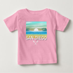 Pour Bébé San Diego Design - T-shirt Baby Fine Jersey
