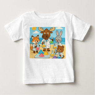 Pour Bébé Sandy Science Squad – T-shirt intelligent et ensol