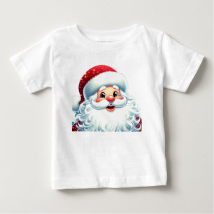 Pour Bébé Santa Clause Baby T-shirt
