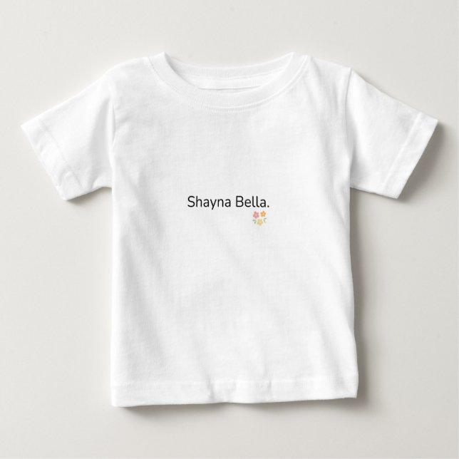 Pour Bébé Shayna Bella Baby T-shirt (Devant)