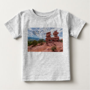 Pour Bébé Siamese Twins Colorado Sunburst Toddler T-shirt