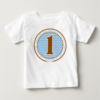 Pour Bébé Snids et escargots Premier anniversaire T-shirt
