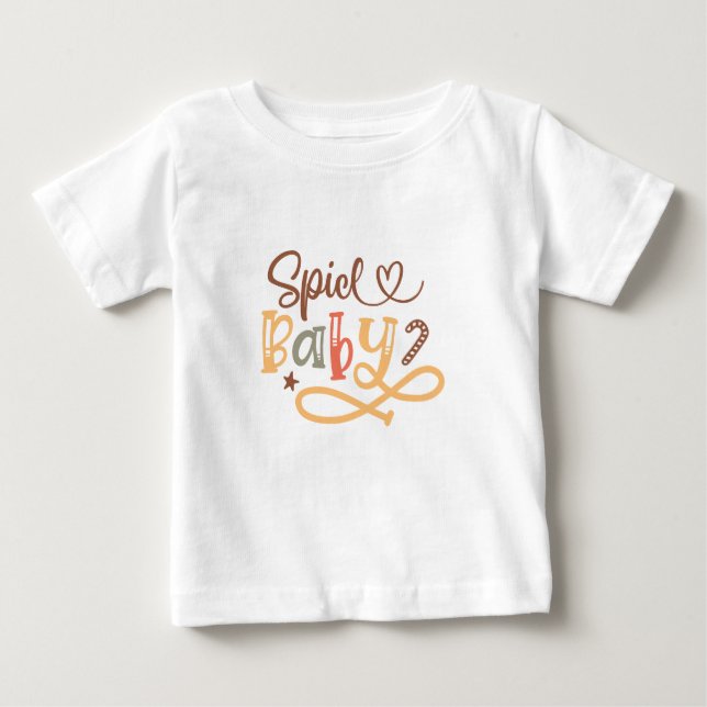 Pour Bébé Spice Baby - T-Shirt d'automne (Devant)