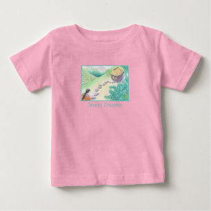 Pour Bébé Sweet Dreams Pink Baby T-shirt
