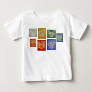 Pour Bébé T-shirt Angel Color Series Peintures (Double face)