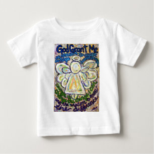Pour Bébé T-shirt Angel de prière de sérénité (double anges)