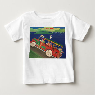 POUR BÉBÉ T-SHIRT ANIMAL D'ENFANTS DE ST JOHN VI DE SAFARI