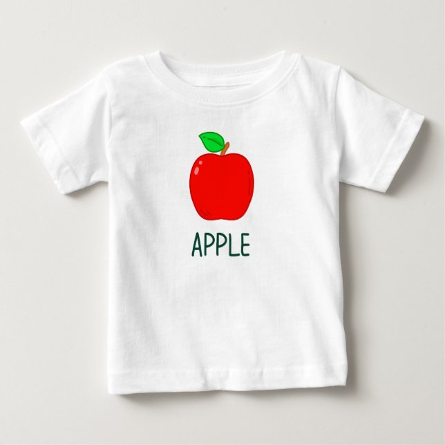 Pour Bébé T-Shirt Apple (Devant)